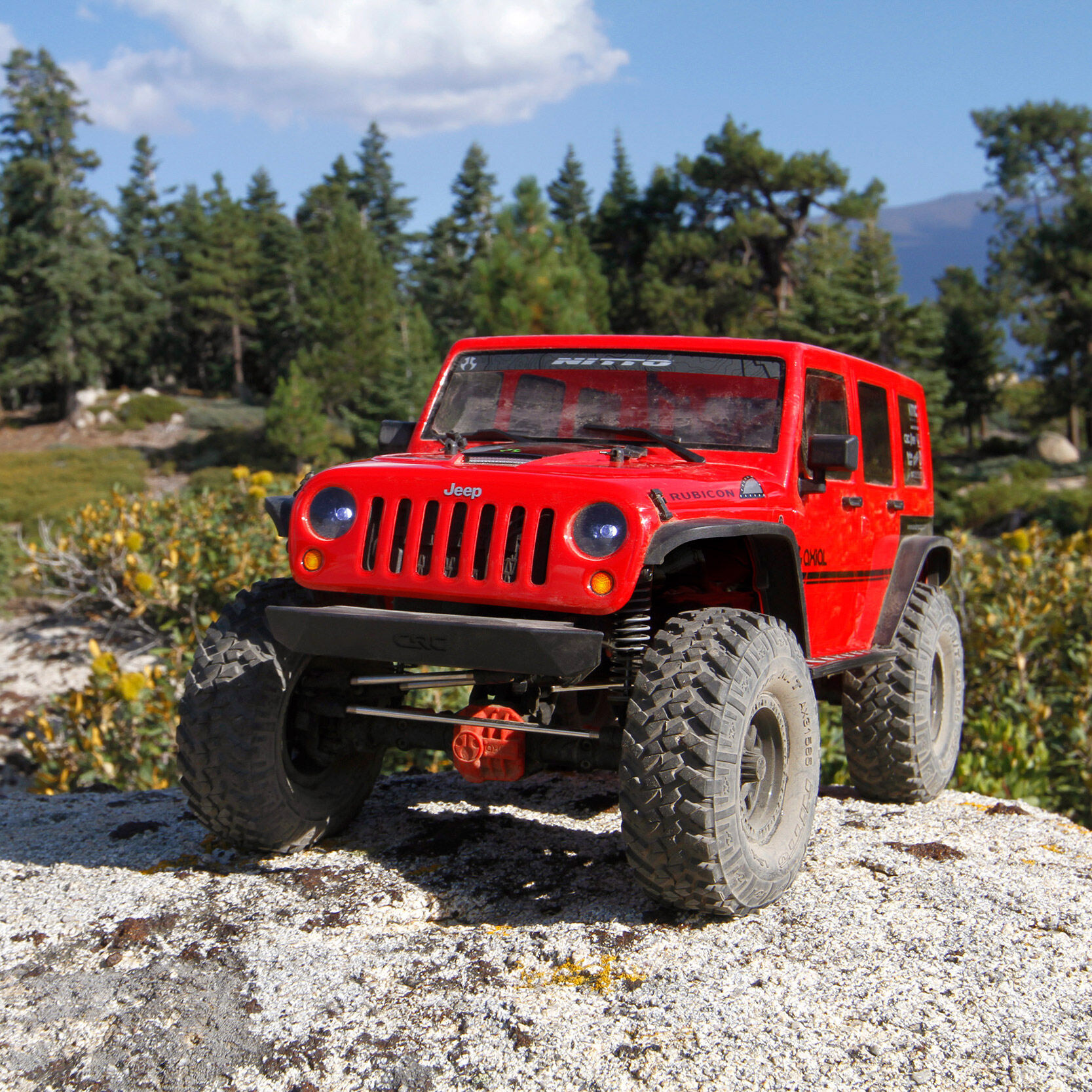 Axial 1/10 SCX10 II 2017 Jeep Wrangler Unlimited CRC 4WD Rock Crawler  Brushed RTR | Horizon Hobby