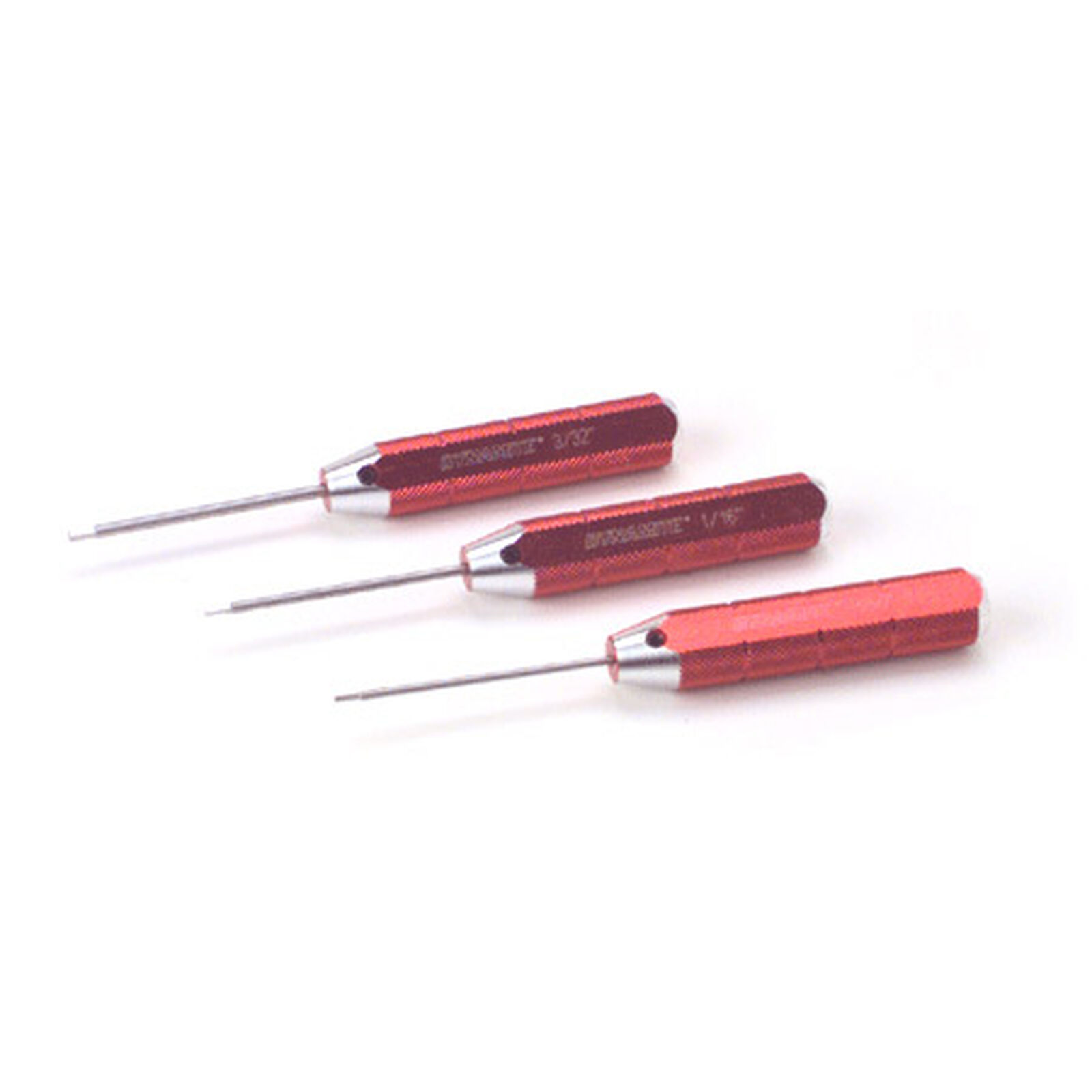Machined Hex Driver US Set, Red