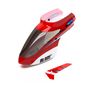 Complete Red Canopy with Vertical Fin: mCP S