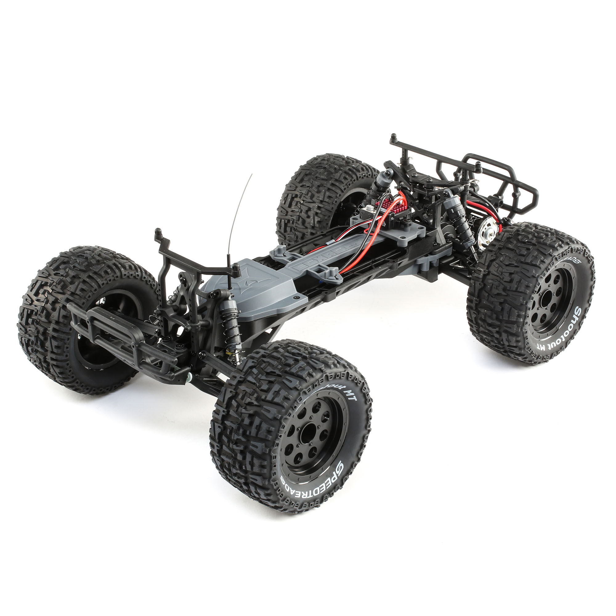 ECX 1 10 Ruckus 2WD Monster Truck Brushed RTR Orange Horizon Hobby