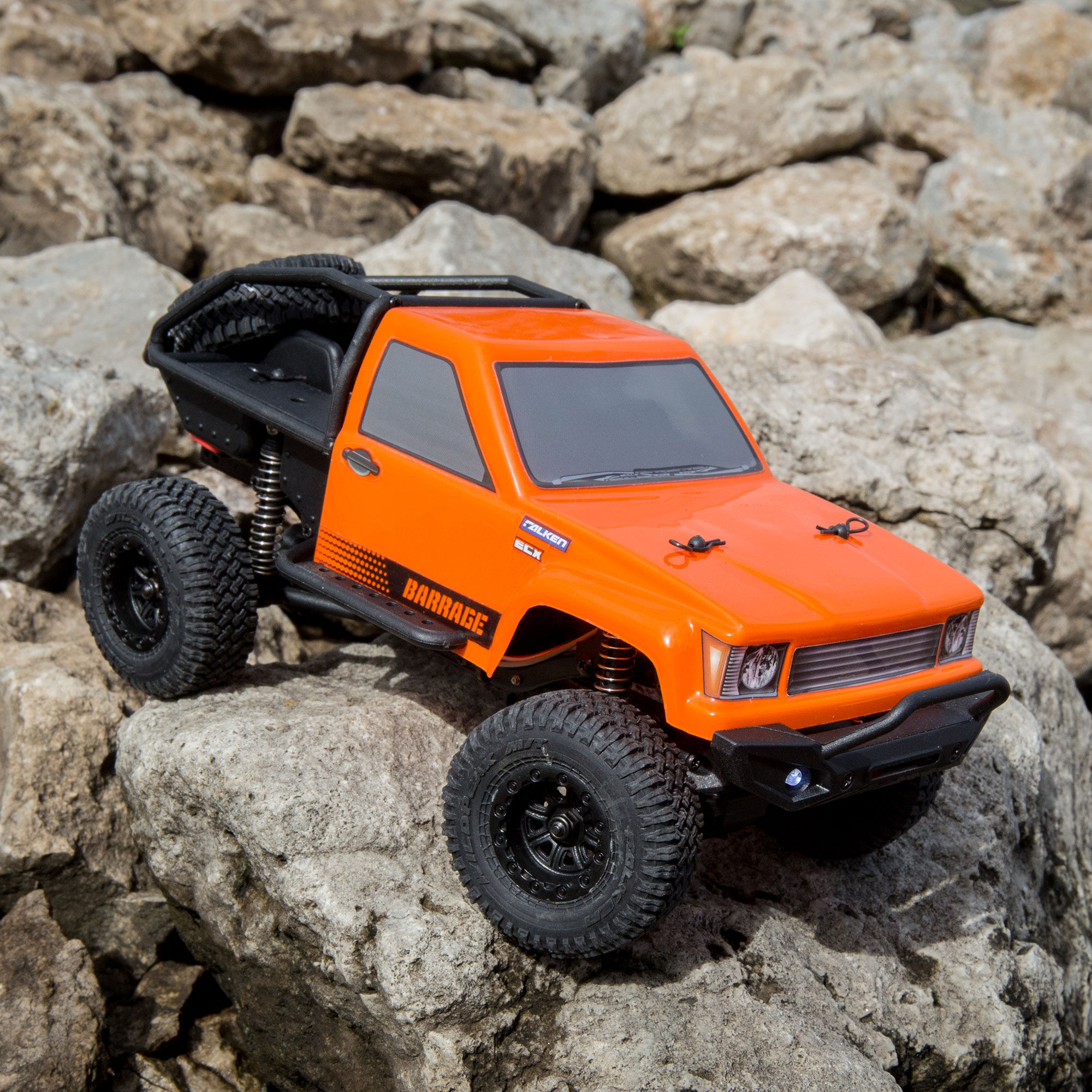 Barrage rc top truck