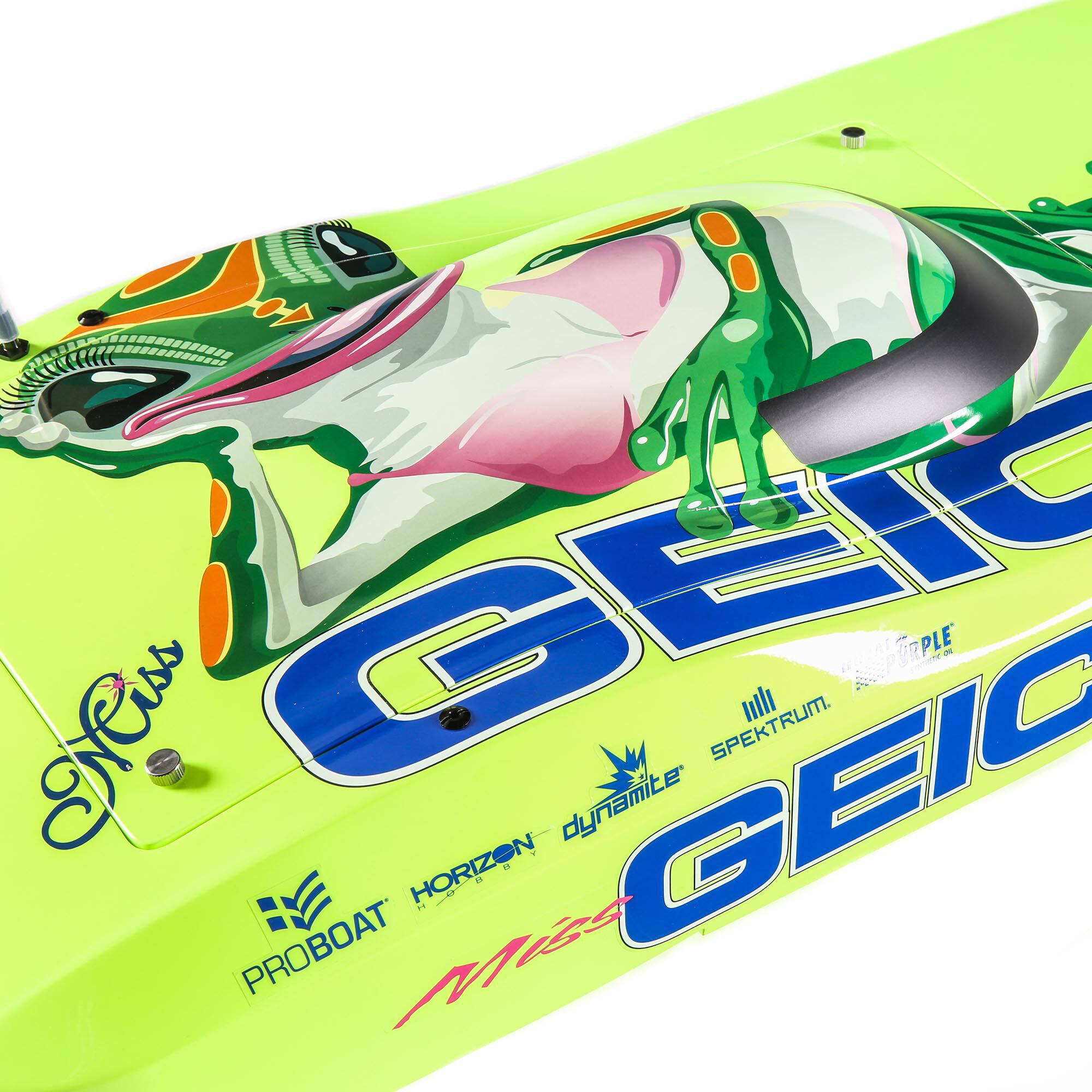 Pro Boat Miss GEICO Zelos 36
