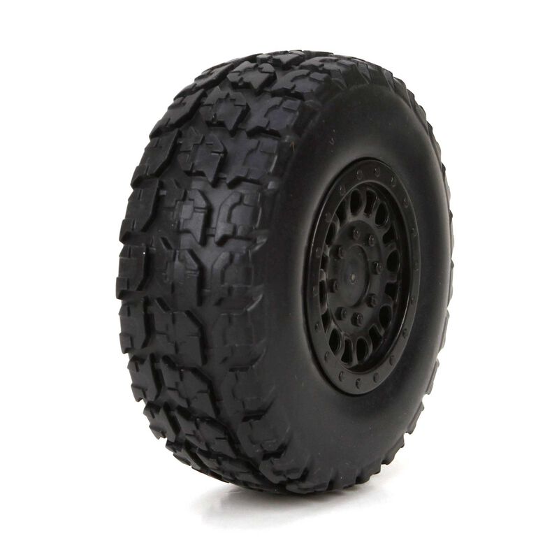 Front/Rear Premount Tire: 1/18 4WD Torment (2)
