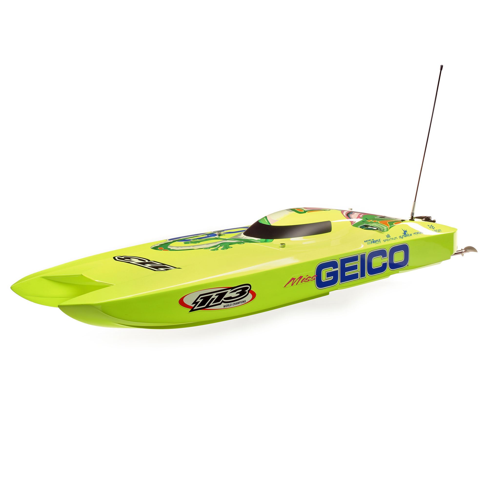 Pro Boat Miss GEICO Zelos 36