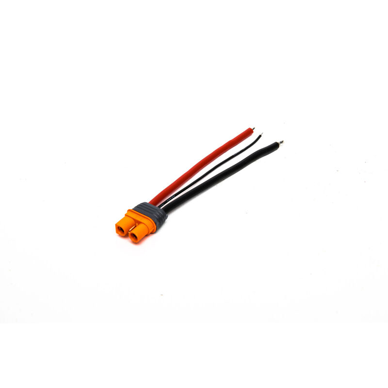Connector: IC3 Battery with 4" Wires, 13 AWG