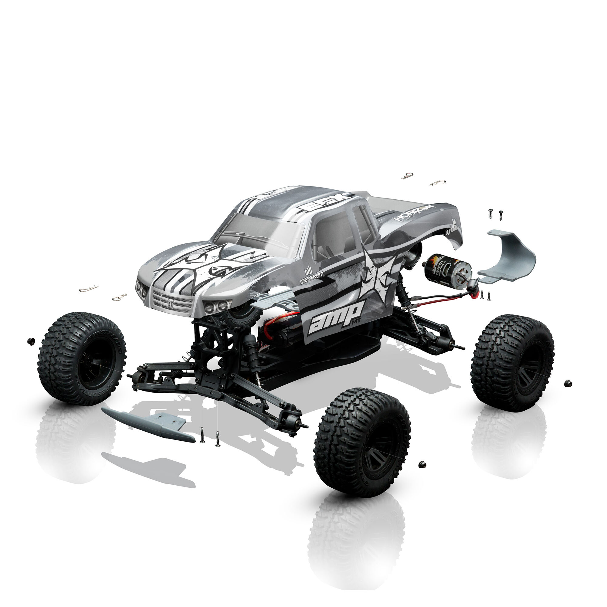 Rc monster deals truck kit