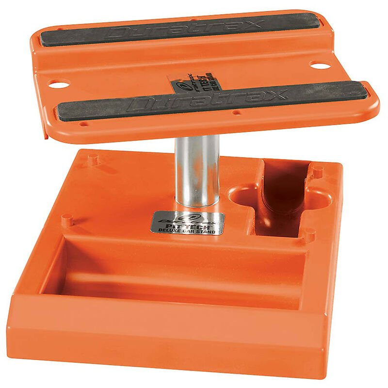 Pit Tech Deluxe Car Stand, Orange