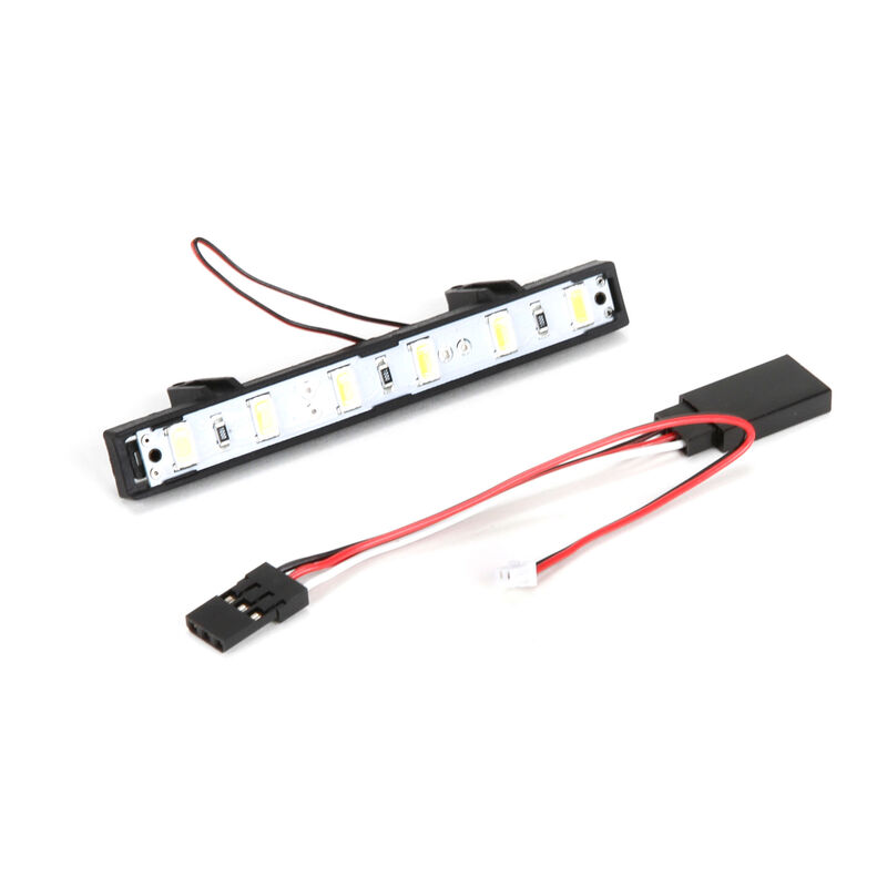 LED Light Bar with Housing: 1/18 4WD Roost