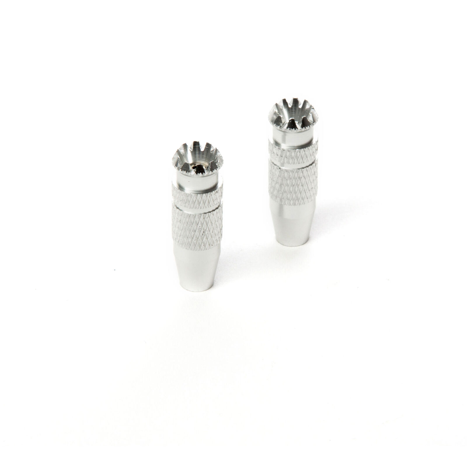 Gimbal Stick Ends 24mm Silver (2): DXe
