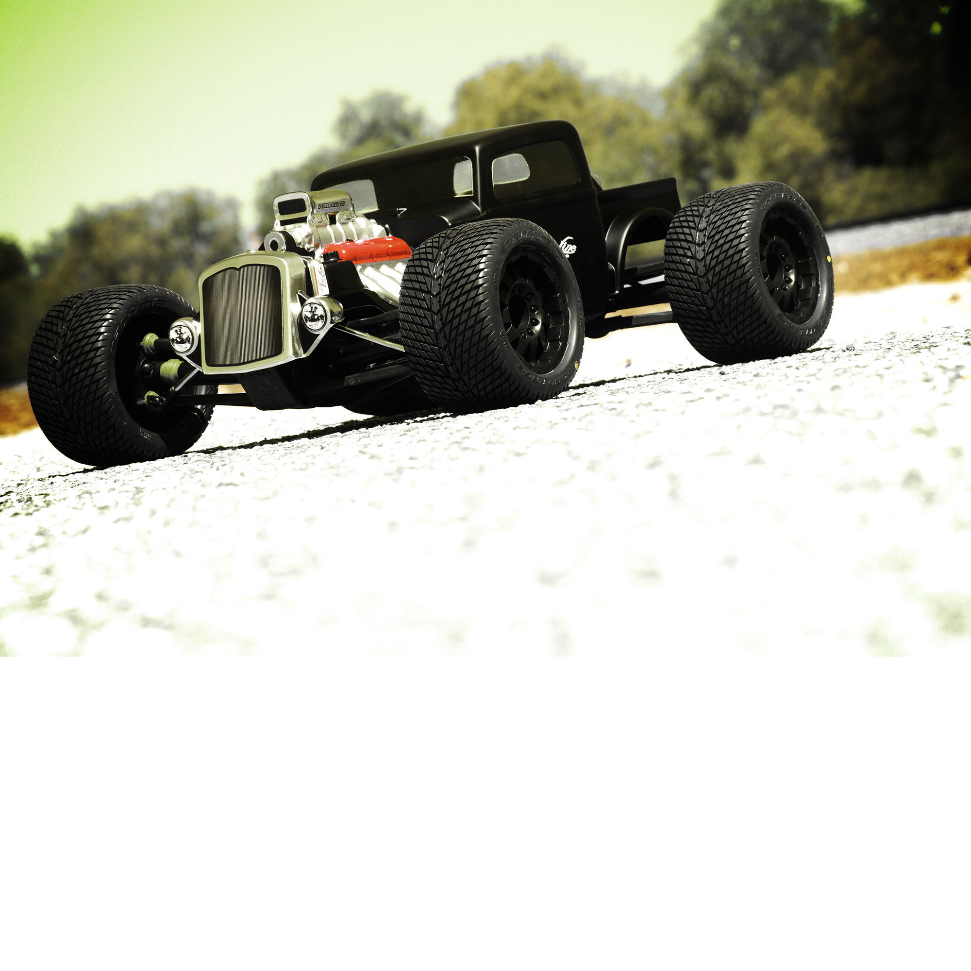 Pro Line Racing 1 8 Rat Rod Clear Body Monster Truck Horizon Hobby