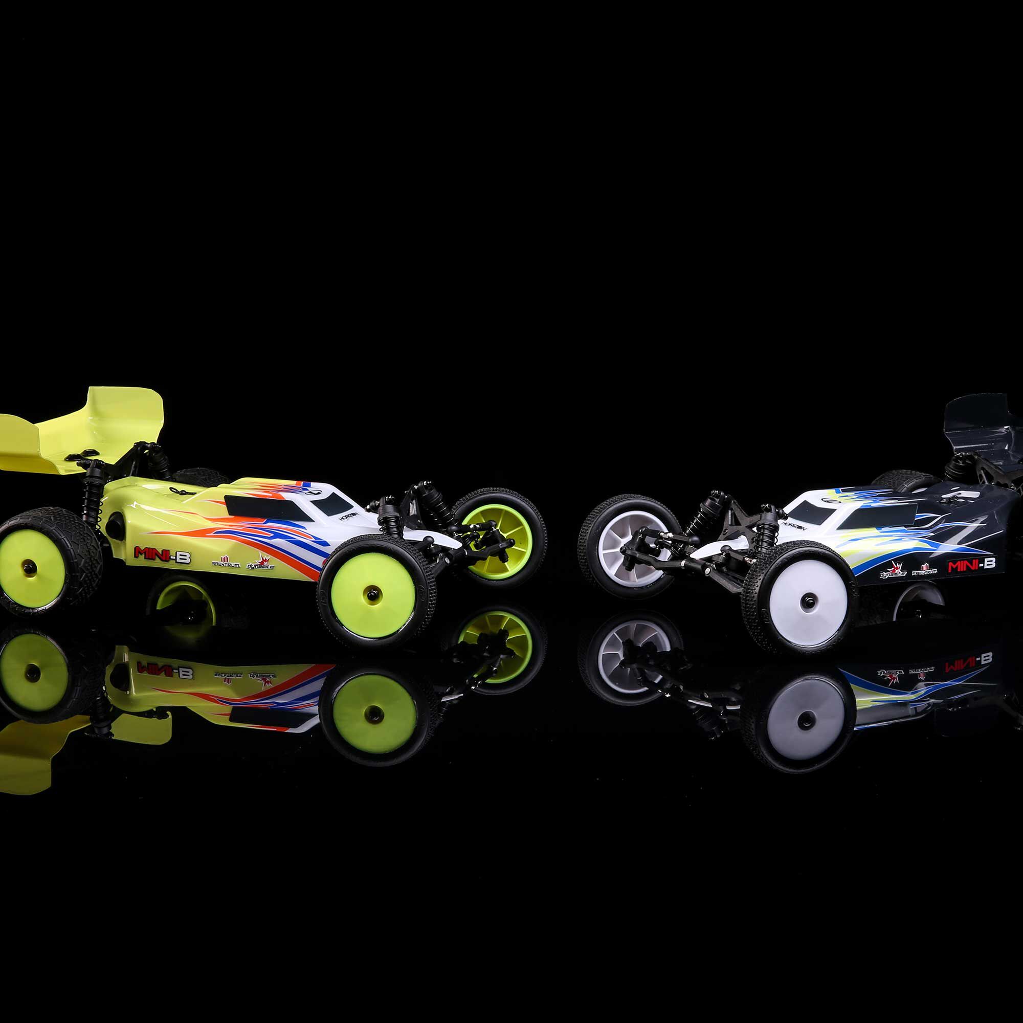 Losi 1/16 Mini-B 2S 2WD RTR Brushed Buggy (Battery & Charger included),  Black | Horizon Hobby