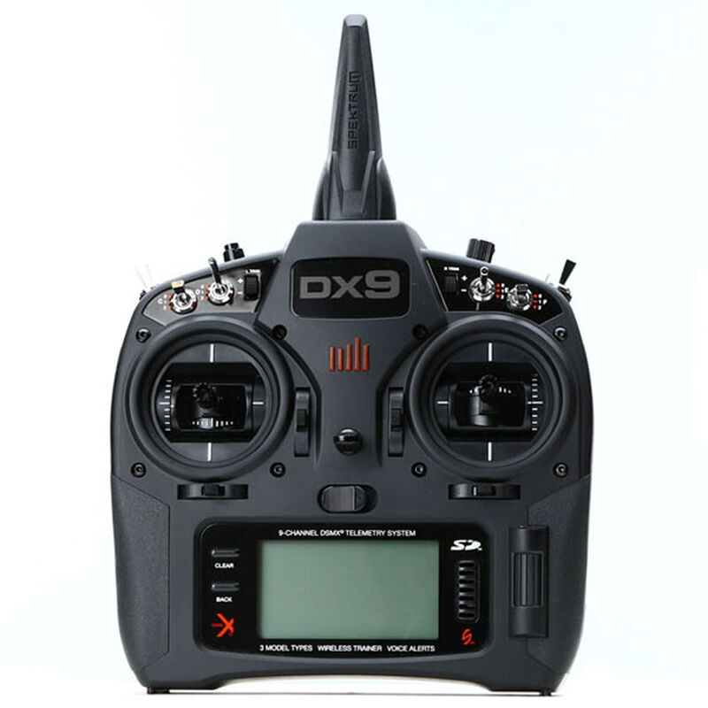 DX9 Black 9-Channel DSMX Transmitter Only EU Version
