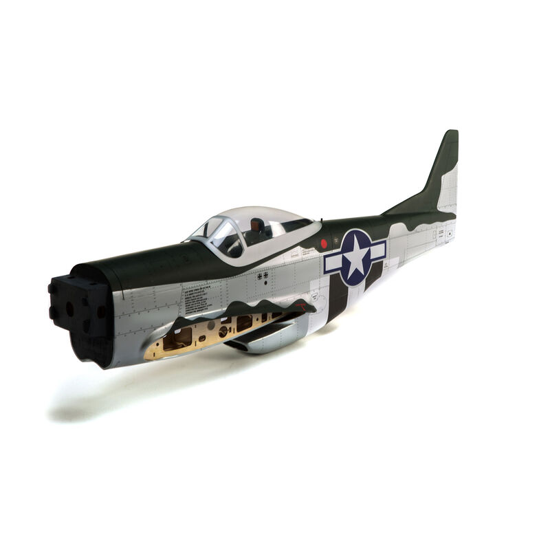 Fuselage with Hatch: P-51D Mustang 20cc