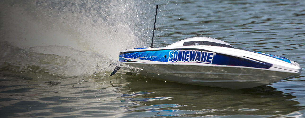 Pro Boat Sonicwake 36" Self-Righting Deep-V Remote Control Boat