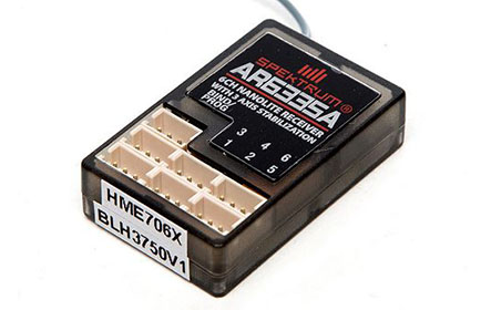 Spektrum AR6335A Flybarless-Controller mit AS3X-Technologie