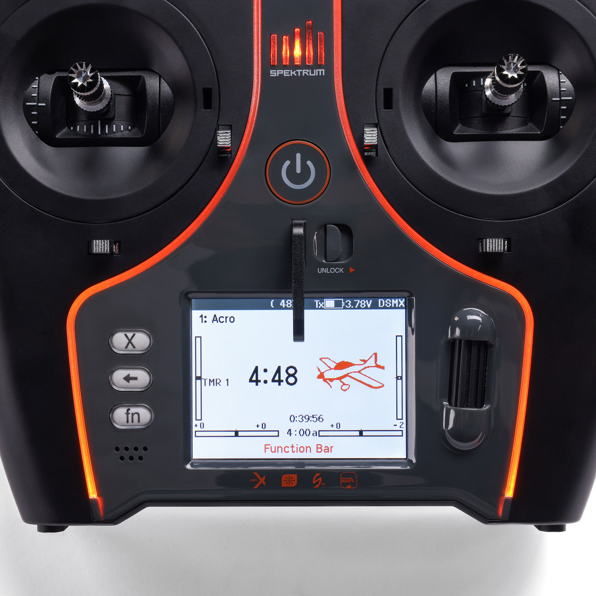 NX7e+ 14-Channel DSMX Transmitter Only, Black Edition
